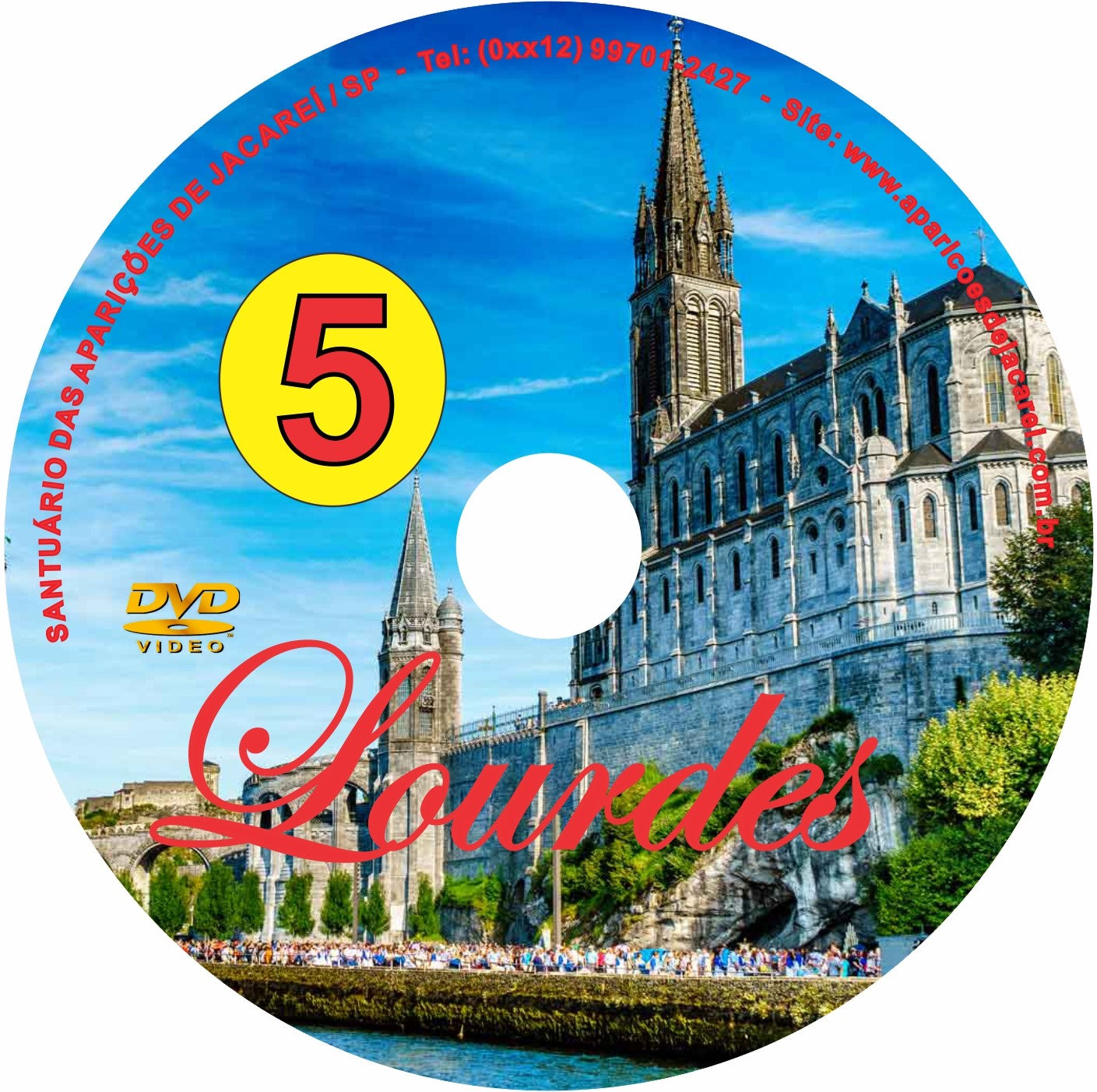 DVD Lourdes 5 DVD Lourdes 5